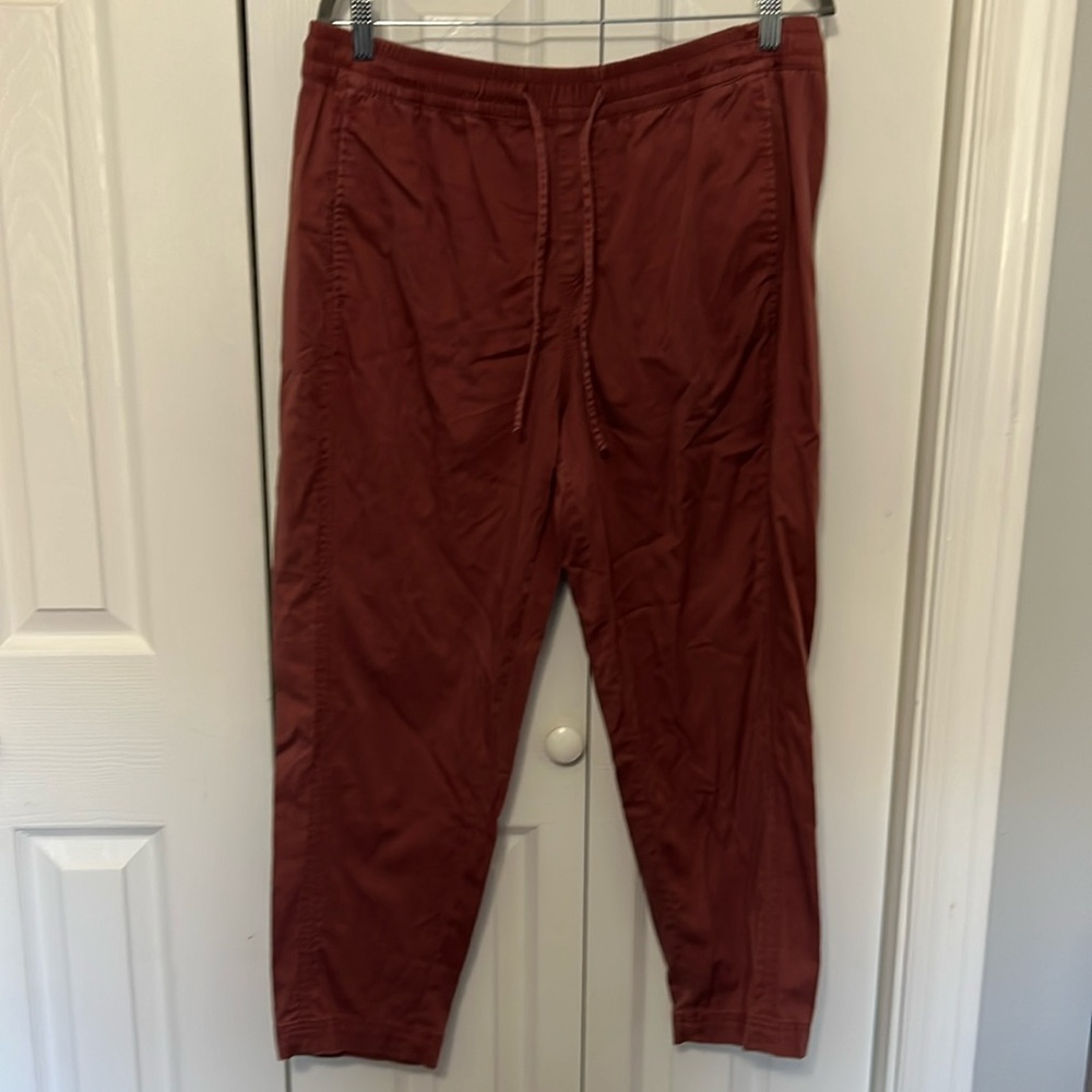 Lou & Grey Cotton Sateen Pants